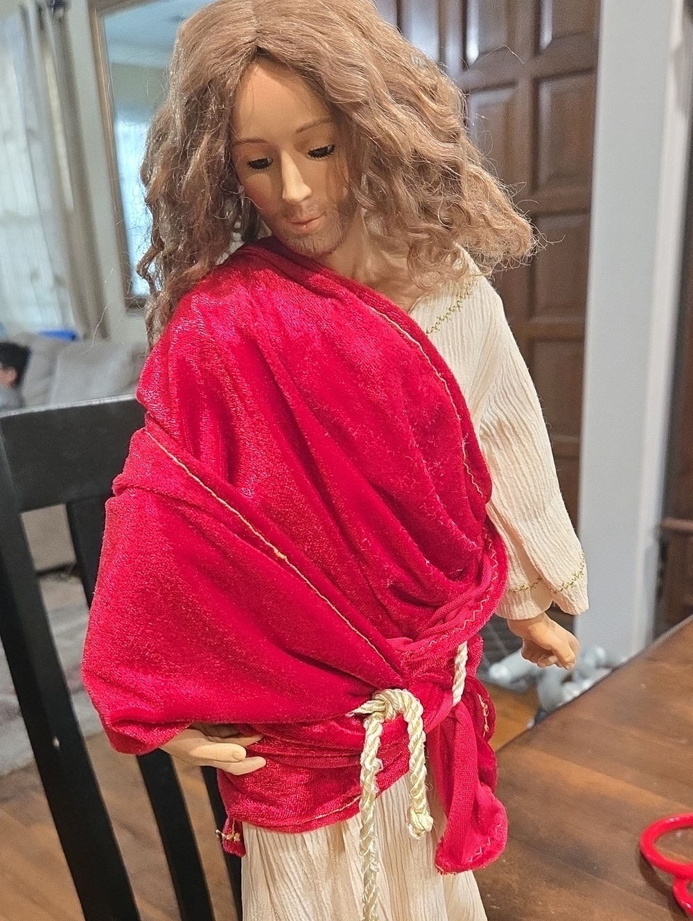 Vintage Jesus Christ Collector Porcellain Doll